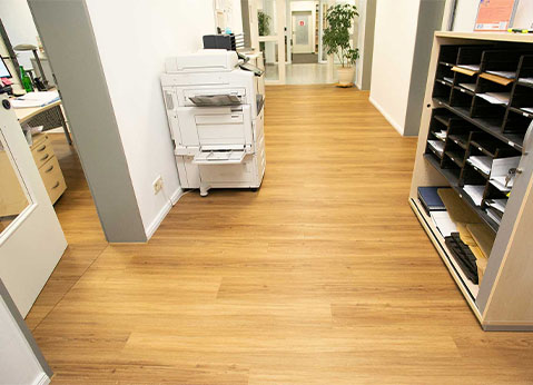STARKe Projekte: Büro-Designboden übers Wochenende